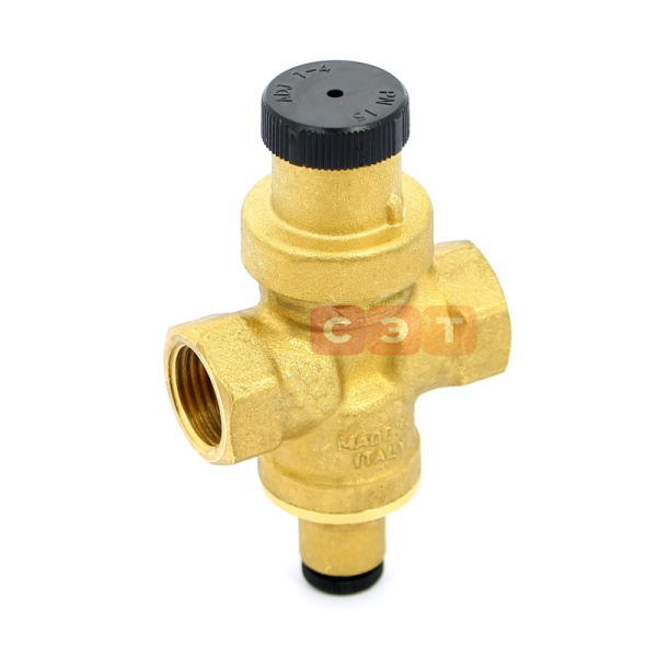 Редуктор давления Compact (латунный, отв. 1/4)  1/2" UF